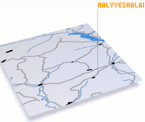 3d view of Malyye Shalai