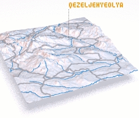 3d view of Qezeljeh-ye ‘Olyā