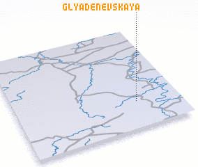 3d view of Glyadenevskaya