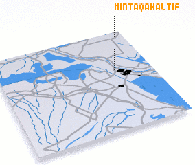 3d view of Minţaqah al Ţīf