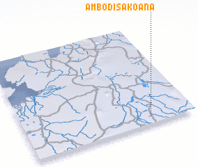 3d view of Ambodisakoana