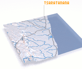 3d view of Tsaratanana