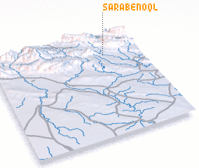 3d view of Sarāb-e Noql