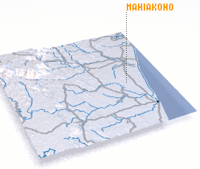 3d view of Mahiakoho
