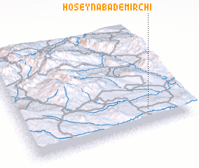 3d view of Ḩoseynābād-e Mīrchī