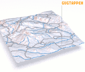 3d view of Gūgtappeh