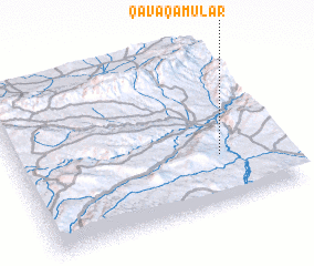 3d view of Qavāq ‘Amūlar