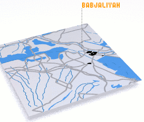 3d view of Bāb Jalīyah