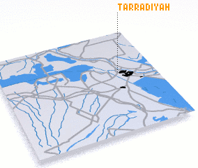 3d view of Ţarrādīyah