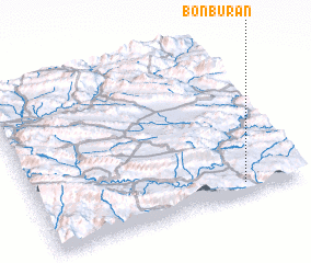 3d view of Bon Būrān