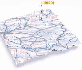3d view of Khordī