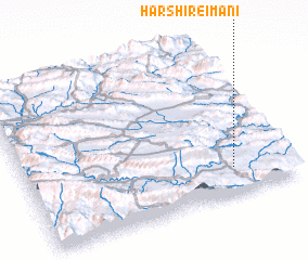 3d view of Harshīr-e Īmānī