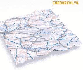 3d view of Chenār-e ‘Olyā