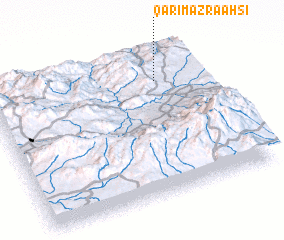 3d view of Qārī Mazra‘ahsī