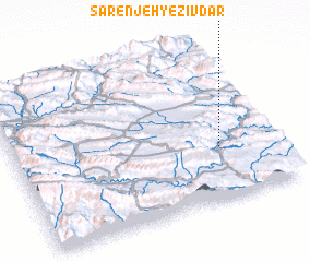 3d view of Sarenjeh-ye Zīvdār