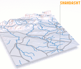 3d view of Shāhdasht