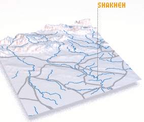 3d view of Shākheh
