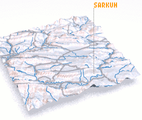 3d view of Sar Kūh