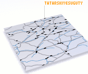 3d view of Tatarskiye Suguty