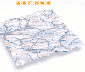 3d view of Garmūrt-e Ramaẕān