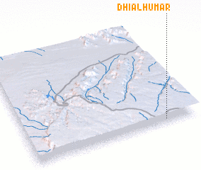 3d view of Dhī al Ḩumar