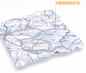 3d view of Yār-e Ḩoseyn