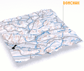 3d view of Domchāk