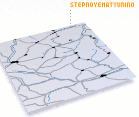 3d view of Stepnoye Matyunino