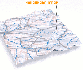 3d view of Moḩammad Chenār