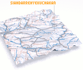3d view of Sīāh Darreh-ye Kūchakān