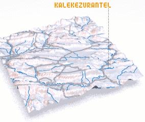 3d view of Kalek-e Zūrāntel