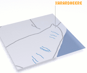 3d view of Xarardheere