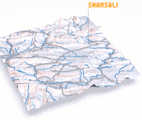 3d view of Shams‘alī