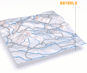 3d view of Bayānlū