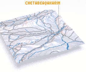 3d view of Chetāb-e Āqākarīm