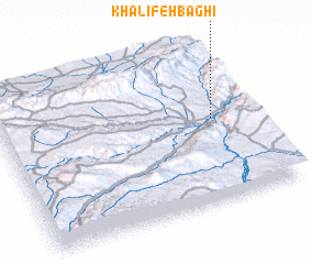 3d view of Khalīfeh Bāghī