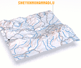 3d view of Sheykh Moḩammadlū