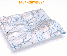 3d view of Davahchī-ye ‘Olyā