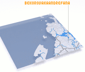 3d view of Bekorovaka Andrefana