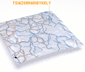 3d view of Tsiazompaniry-Kely