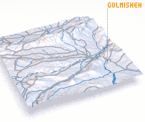 3d view of Gol Mīsheh