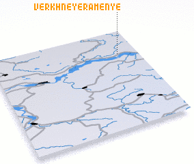 3d view of Verkhneye Ramen\