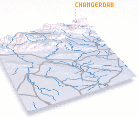 3d view of Cham Gerdāb