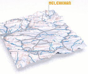 3d view of Meleh Khān