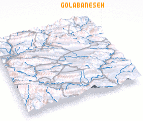 3d view of Golābān-e Seh