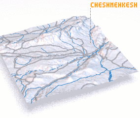 3d view of Cheshmeh Kesh