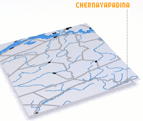 3d view of Chërnaya Padina