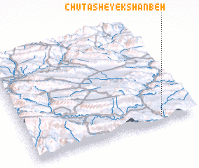 3d view of Chūtāsh-e Yekshanbeh