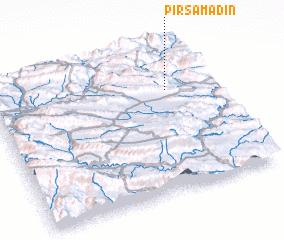 3d view of Pīr Şamadīn