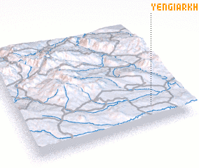 3d view of Yengī Arkh